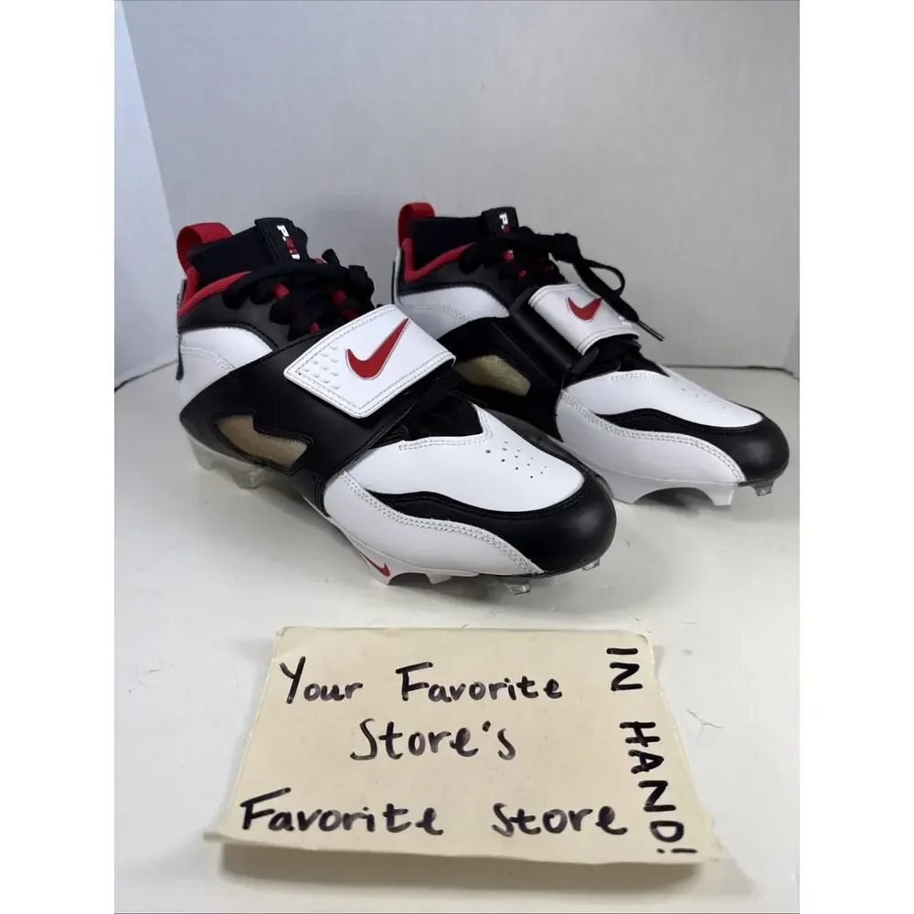 Nike Diamond Turf 93 TD Football Cleats Prime HF5298-100 White Red Men’s Size 11
